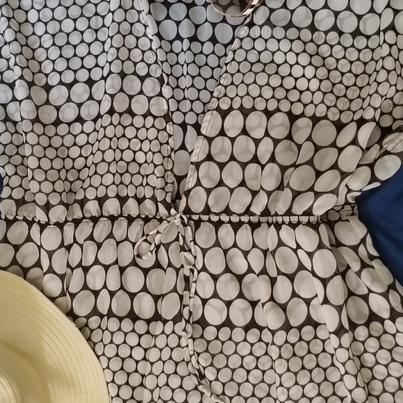 Accented waist swimsuit cover up by BCX - Picture 3 of 7